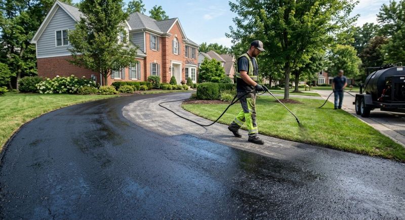 Asphalt Driveway Sealing in San Antonio, TX