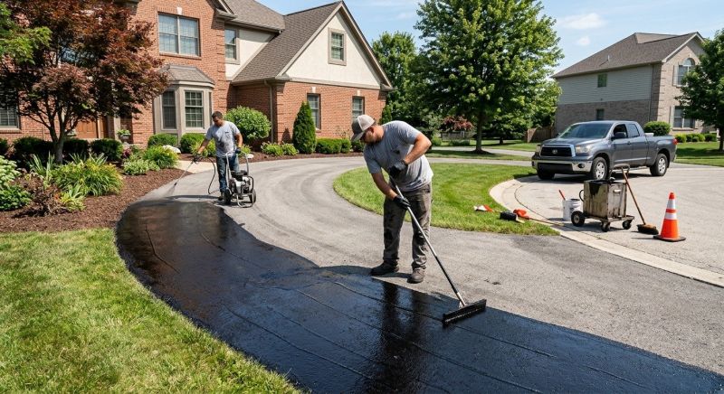 Blacktop Sealcoating in Grand Rapids, MI