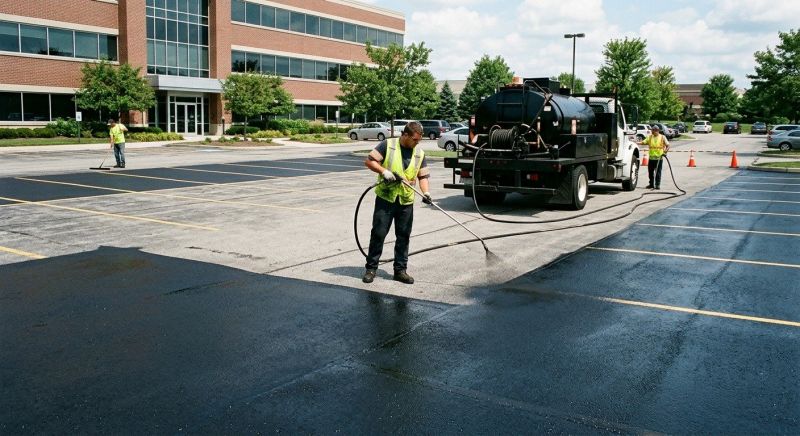 Commercial Asphalt Sealing in Miami Dade County, FL