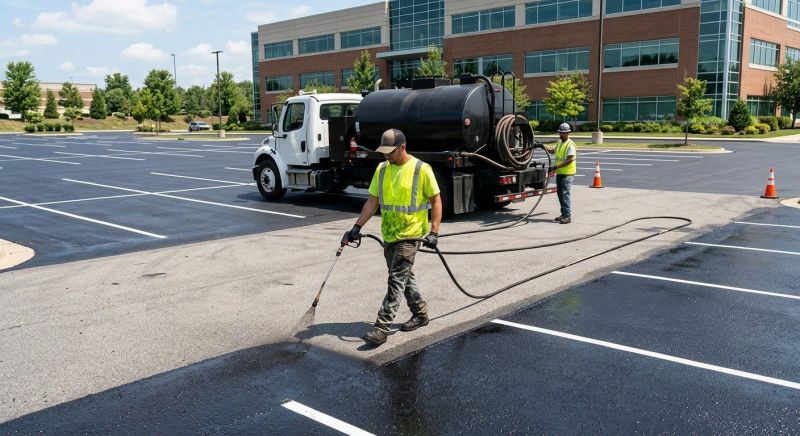 Commercial Asphalt Sealing in San Antonio, TX