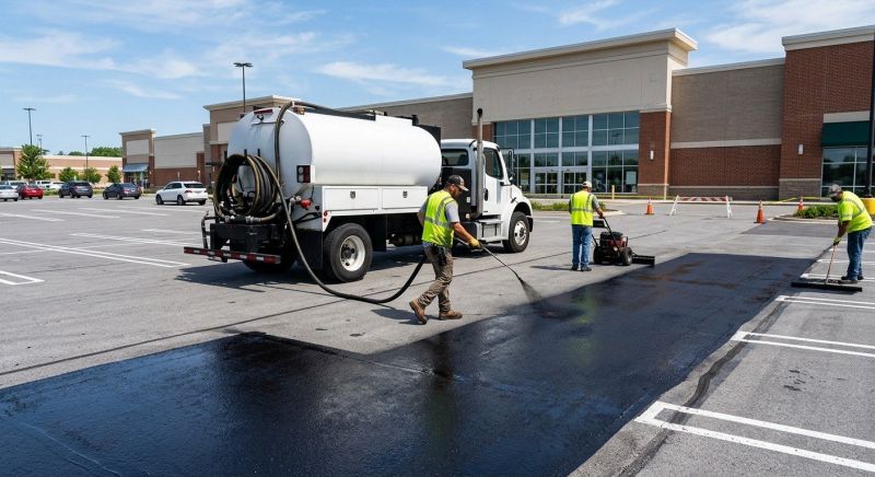 Commercial Parking Lot Sealing in Tampa, FL