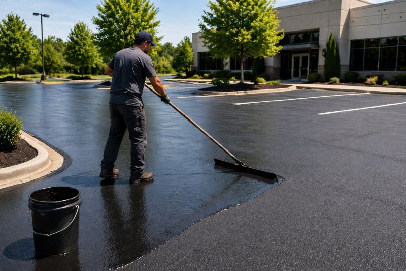 Commercial Parking Lot Sealing in Grand Rapids, MI