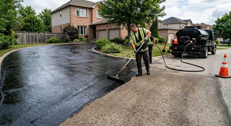 Driveway Sealcoating in Grand Rapids, MI