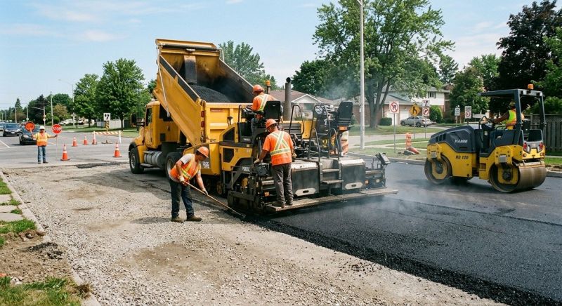 Industrial Asphalt Paving in Los Angeles, CA