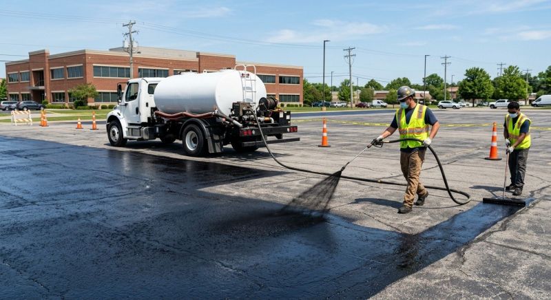 Lot Sealcoating in Denver, CO