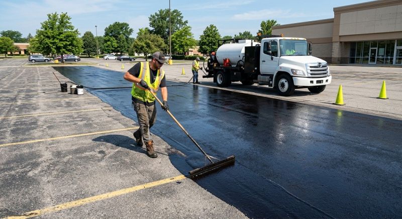Lot Sealcoating in Denver, CO
