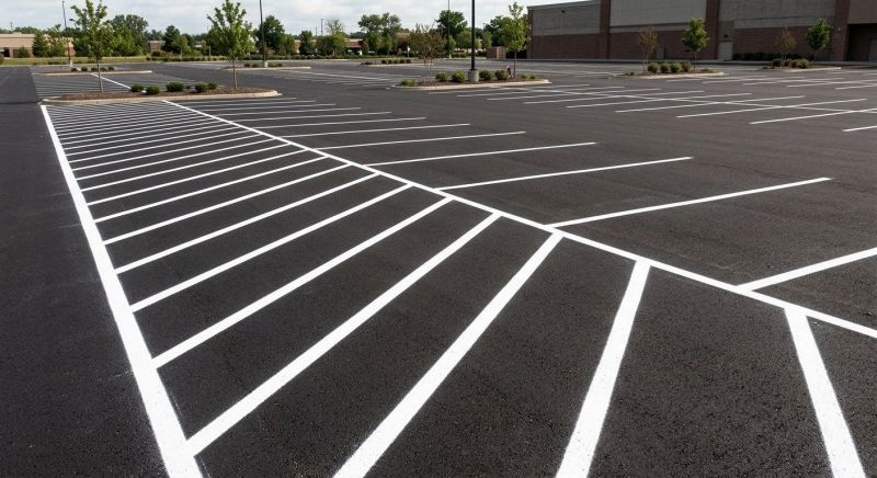 Parking Line Painting in Roswell, GA
