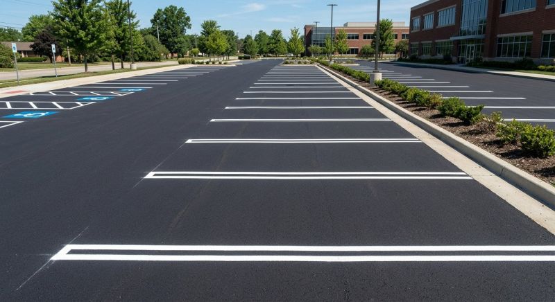 Parking Lot Marking Service in Lawrenceville, GA