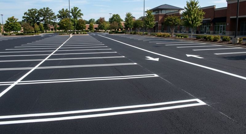 Parking Lot Marking Service in Roswell, GA