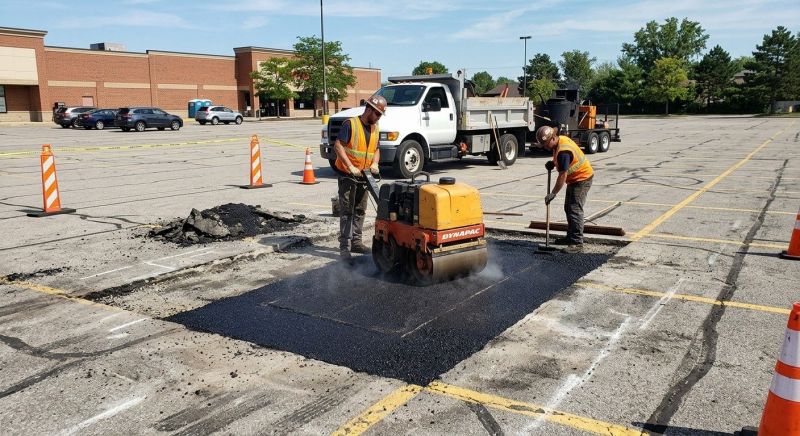 Parking Lot Repair in Savannah, GA