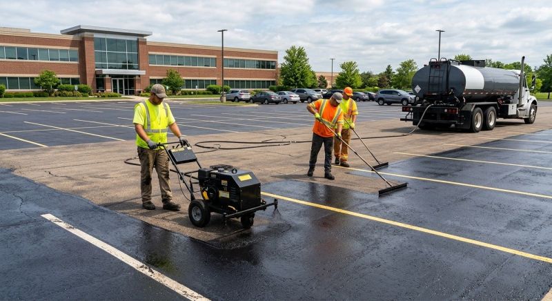 Parking Lot Resurfacing in Tampa, FL