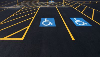 Parking Space Marking in Suwanee, GA