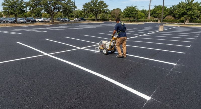 Pavement Striping Service in Alpharetta, GA