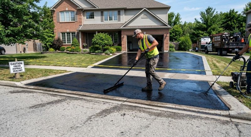 Residential Asphalt Sealing in Grand Rapids, MI