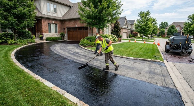 Residential Blacktop Sealing in Greenville, SC