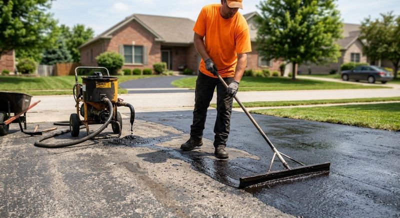 Slurry Sealing Service in Greenville, SC