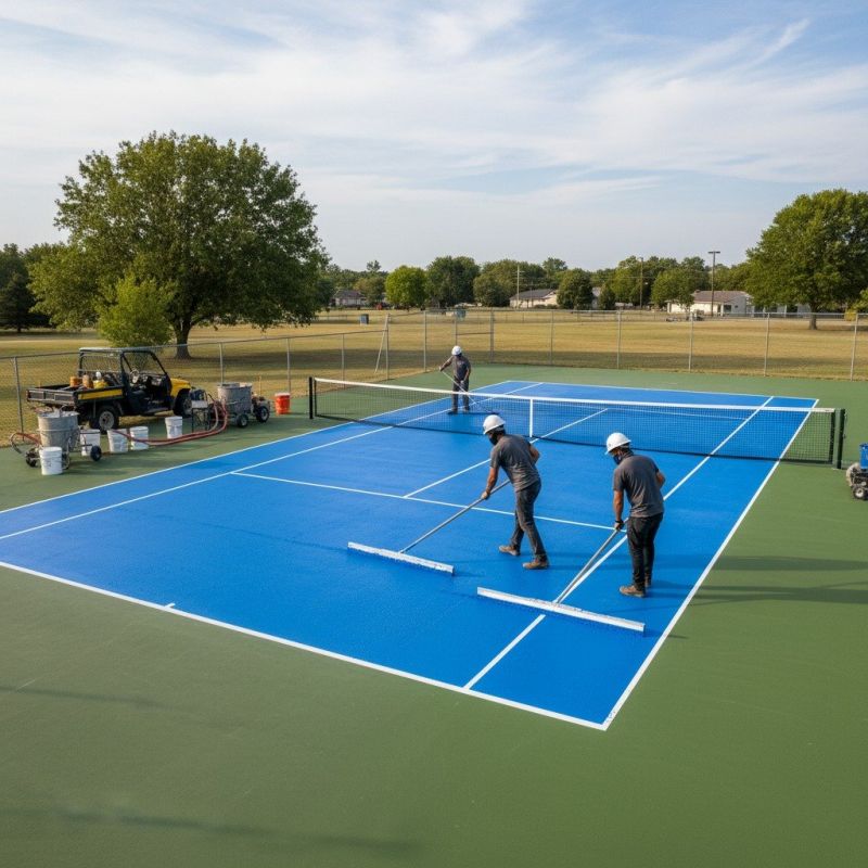 Sports Court Resurfacing in Greenville, SC